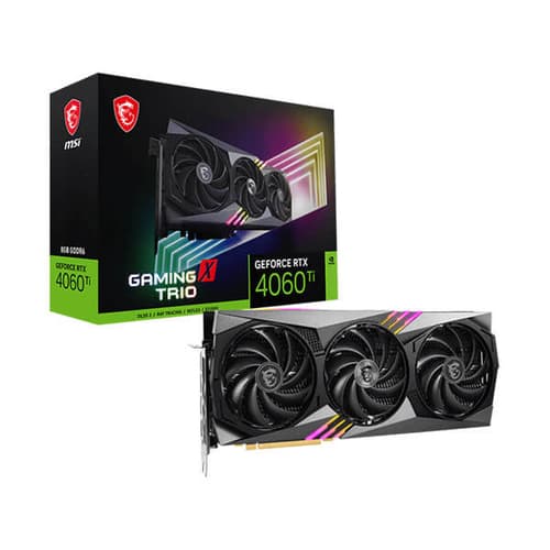MSI RTX 4060 Ti Gaming X Trio 8GB Graphics Card